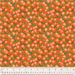 Flowerbed in Coral