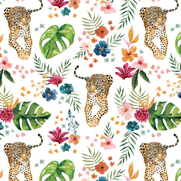 Blooming Jaguar in White