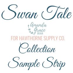Swan Tale Sample Strip