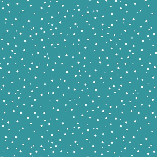 Spring Dots in Teal