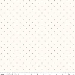 Bee Cross Stitch in Pebble on Cloud