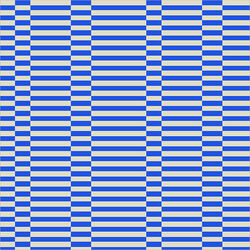 Broken Stripe in Cobalt