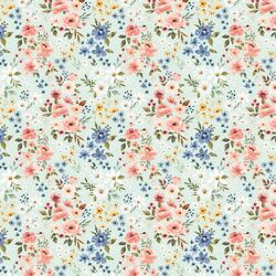 Little Blooming Travels in Airy Blue