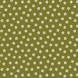 Star Flowers in Green