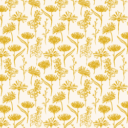 Fall Blooms in Goldenrod