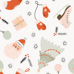 Large Holly Jolly in Marshmallow