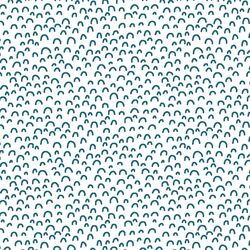 Doodle in Topaz on White