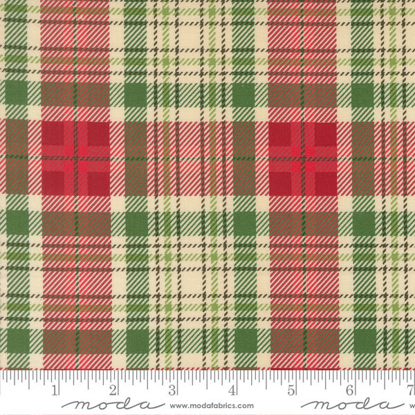 Christmas Plaid in Natural