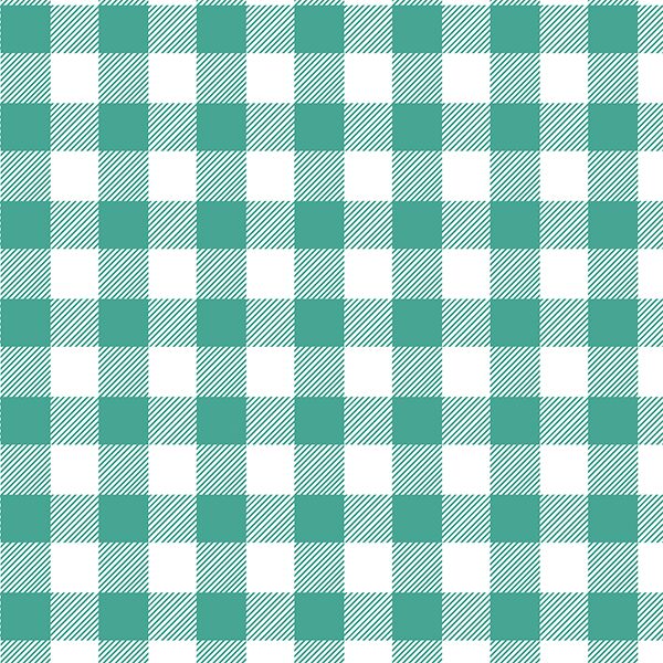 Medium Buffalo Plaid in Jade