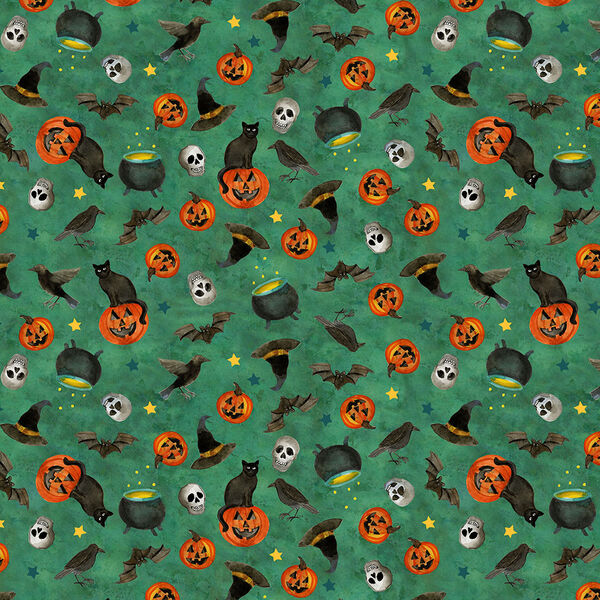 Halloween Toss in Emerald