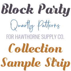 Block Party Sample Strip