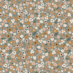 Flourish in Muted Green