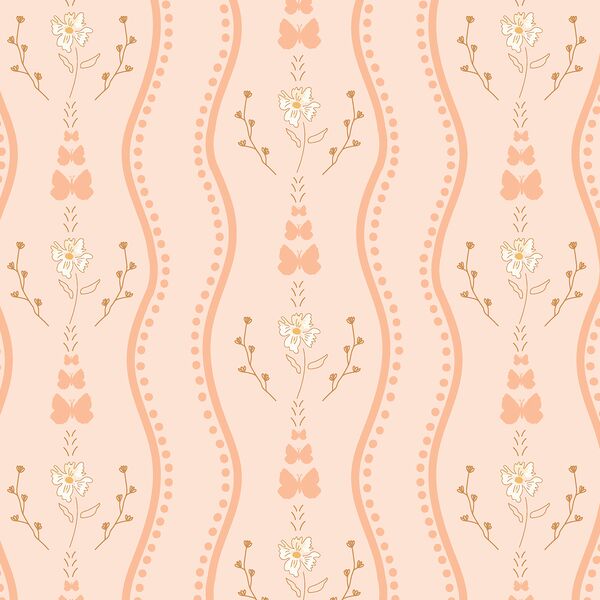 Floral Enchantment in Petal Pink
