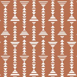 Little Tribal Stripe in Terracotta