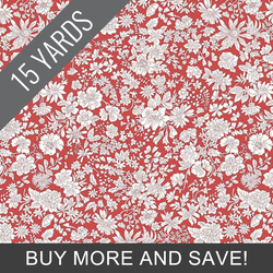 Emily Belle in Crimson - 15 Yard Bolt