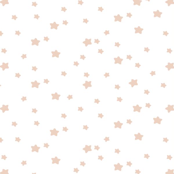 Star Light in Shell on White