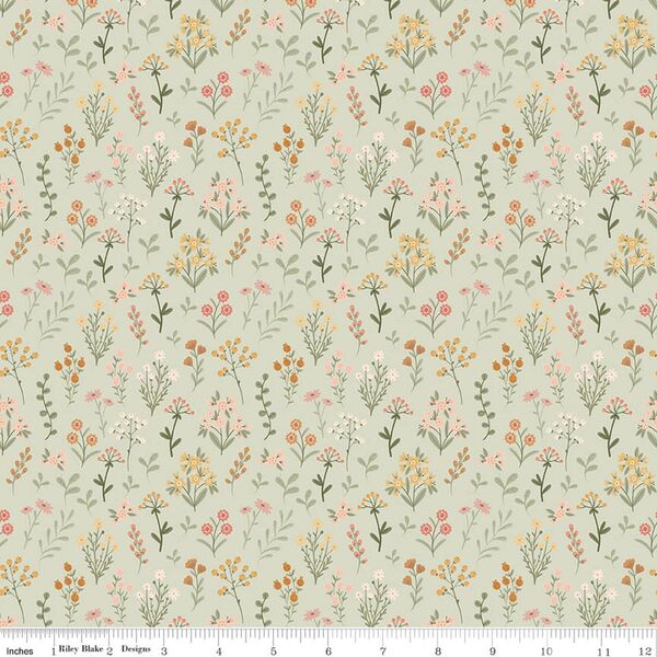 Wildflowers in Green