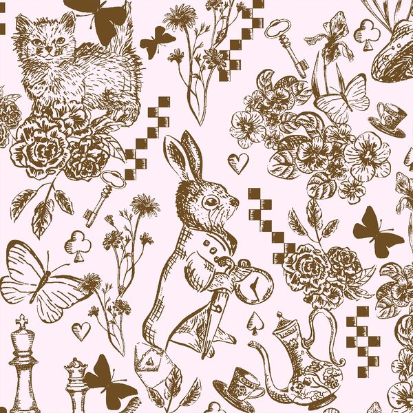 Garden Party Sketch in Iris
