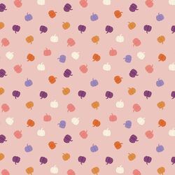 Pumpkin Polkadot in Pink Aster