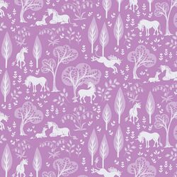 Unicorn Forest in Bright Amethyst