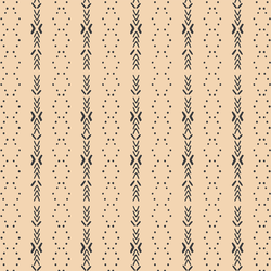 Zigzag Dot in Champagne