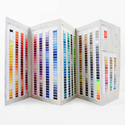 Mettler Poly Sheen Color Card