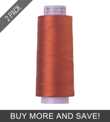 Smoked Paprika (9150-6473) - Silk Finish Cotton 50wt - 2000 Yards (2 Pack)