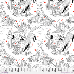 Toile in White