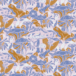 Frogs and Fungi in Lavender