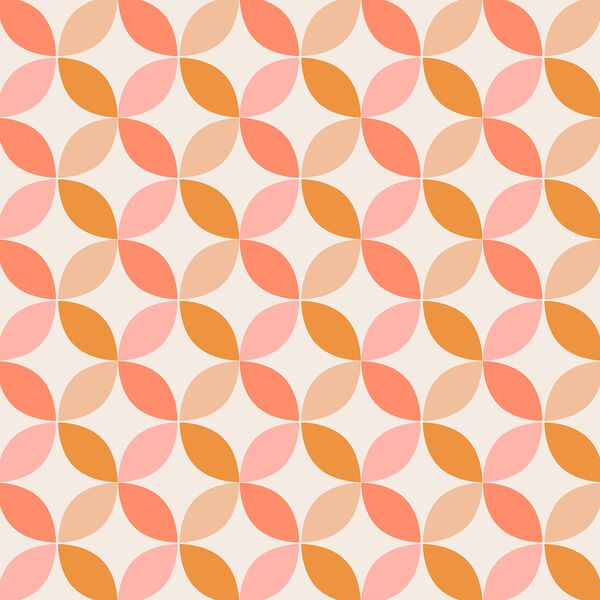 Retro Petals in Glow