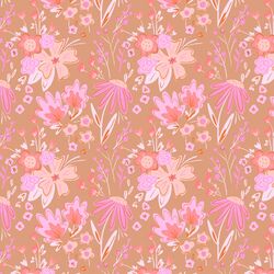 Blissful Floral in Cinnamon Sugar