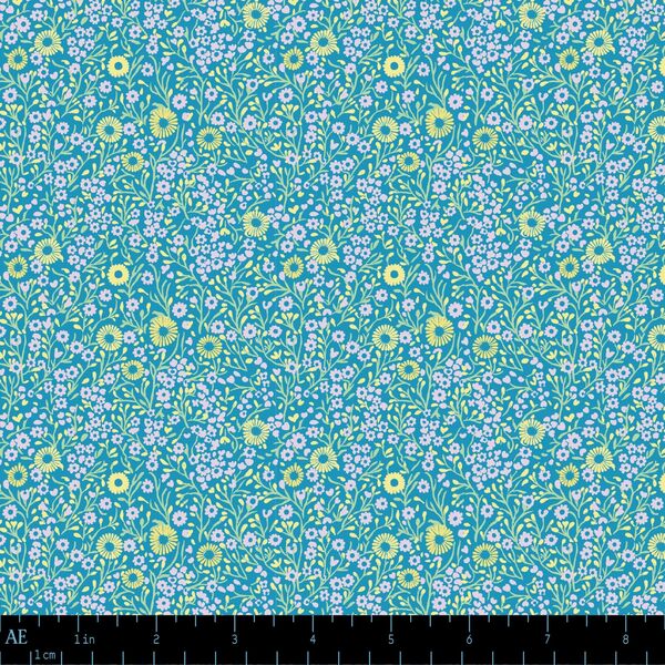 Mint Garden Tangle in Teal