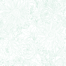 Paperie in Sweet Mint on White