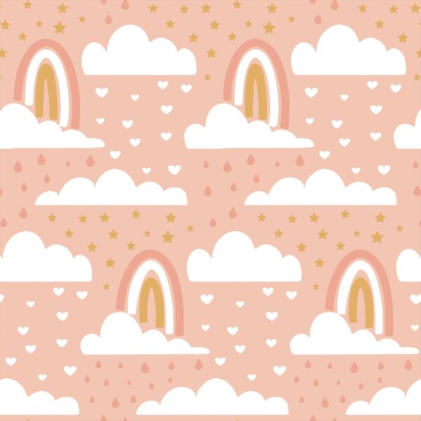 Happy Skies in Pink Bloom