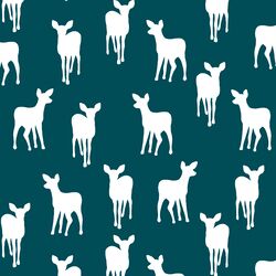 Fawn Silhouette in Juniper