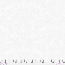 Ghost Owl in Paper White on White