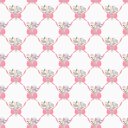 Bouquets and Bows in Pink