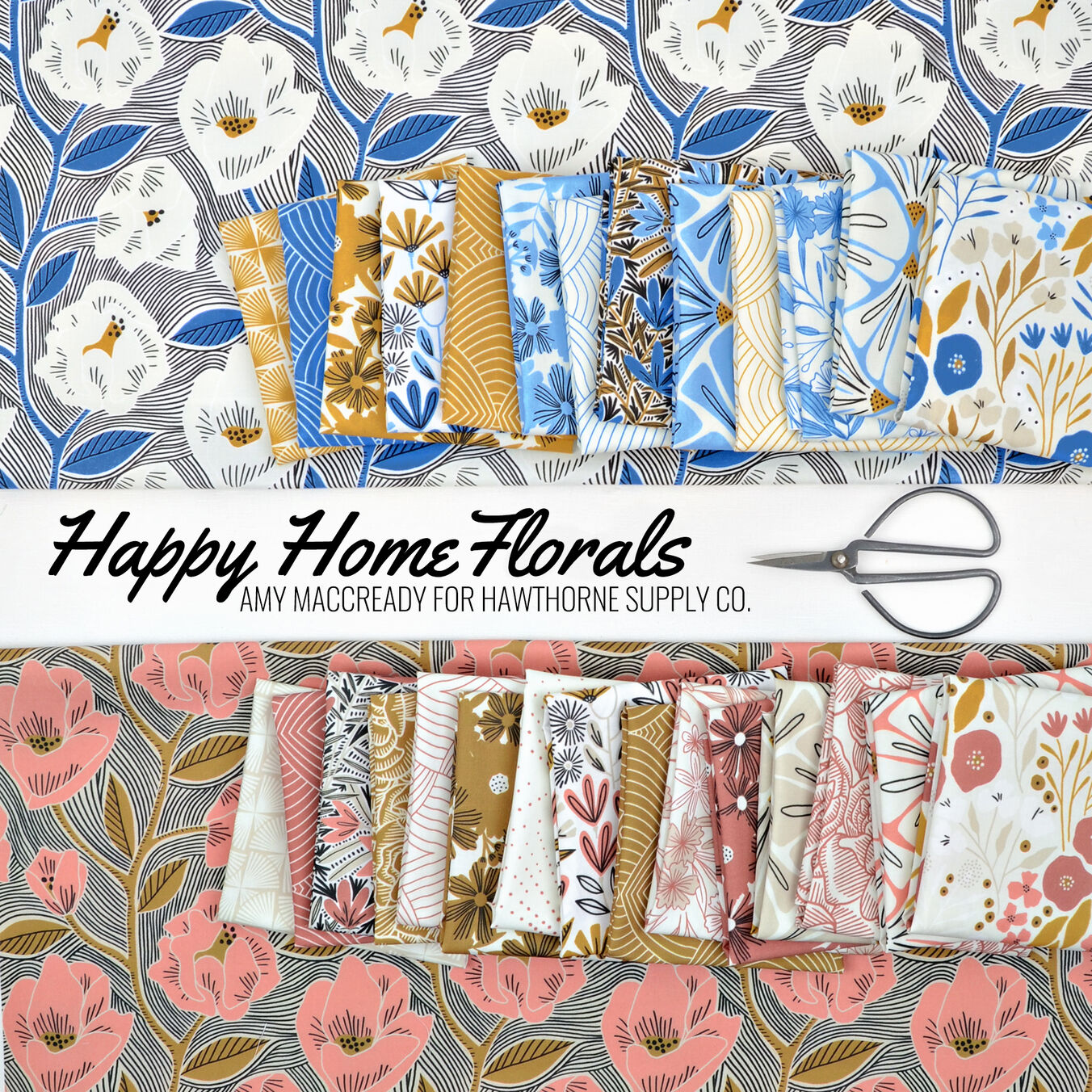 Happy Home Florals Poster Image