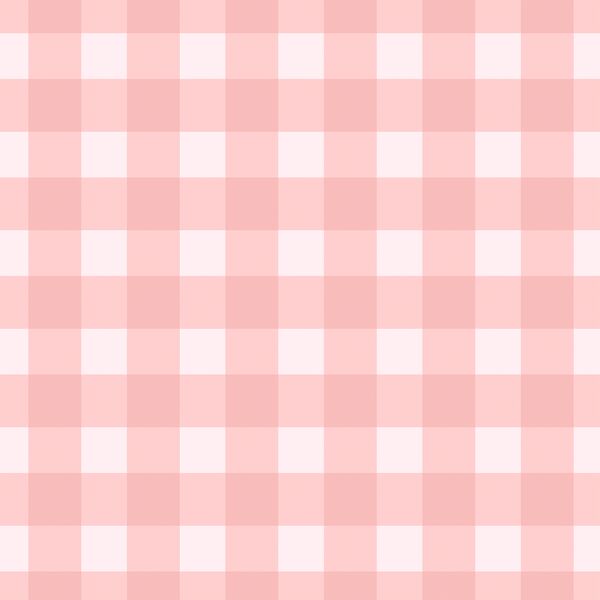 Village Gingham in Petal Pink