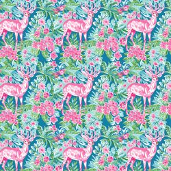 Little Wild Deer in Tidal Blue