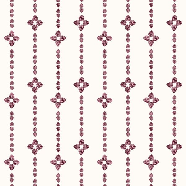 Pinecone Stripe in Ivory