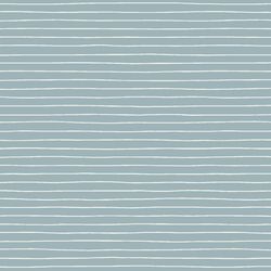 Stripes in Pond Blue