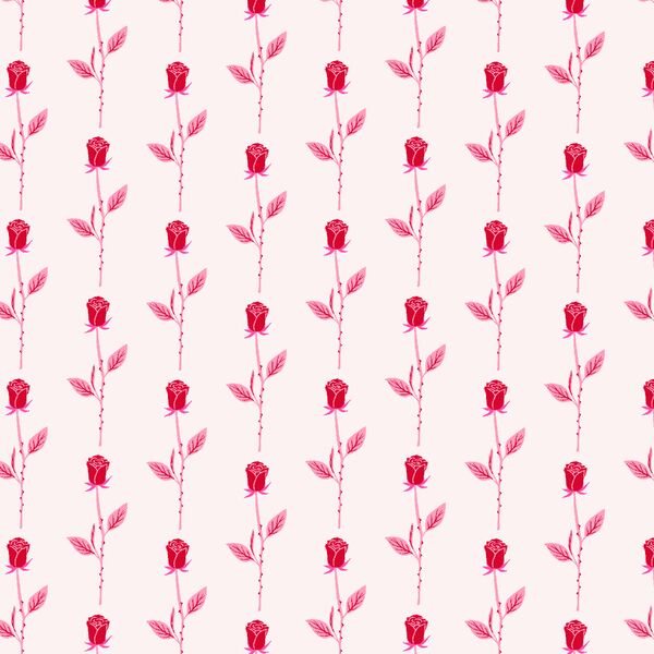 Rose Stripe in Heartthrob