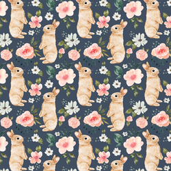 Little Bunny in Navy