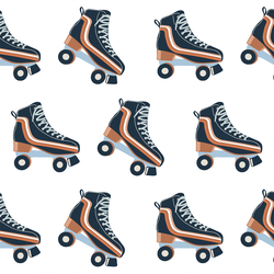 Roller Skates in Retro