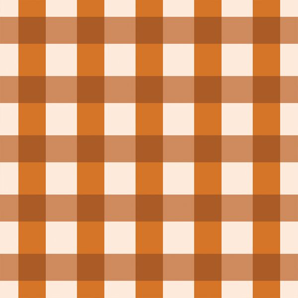 Holiday Gingham in Spiced Clove