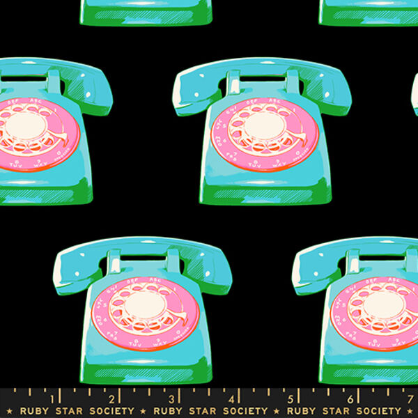 Telephones in Black