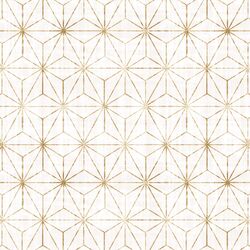 Star Geo in White and Gold