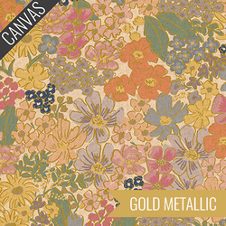 Mimi Canvas in Blush Metallic