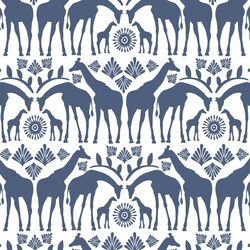 Giraffe Tribe in Midnight